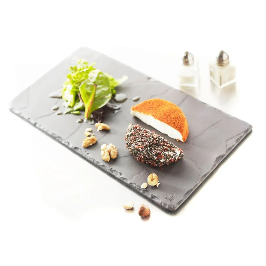 REVOL Basalt Plate Rectangular Slate Effect 20 X 30cm (6 Pack) - BB634 4 REVOL Basalt Plate Rectangular Slate Effect 20 X 30cm (6 Pack) - BB634 - Image 2