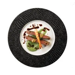 Artis Caiman Printed Flat Coupe Plate 32cm (6 Pack) - BL081