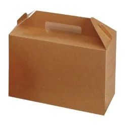 Colpac Recyclable Kraft Gable Boxes Large (Pack Of 125) - FA362