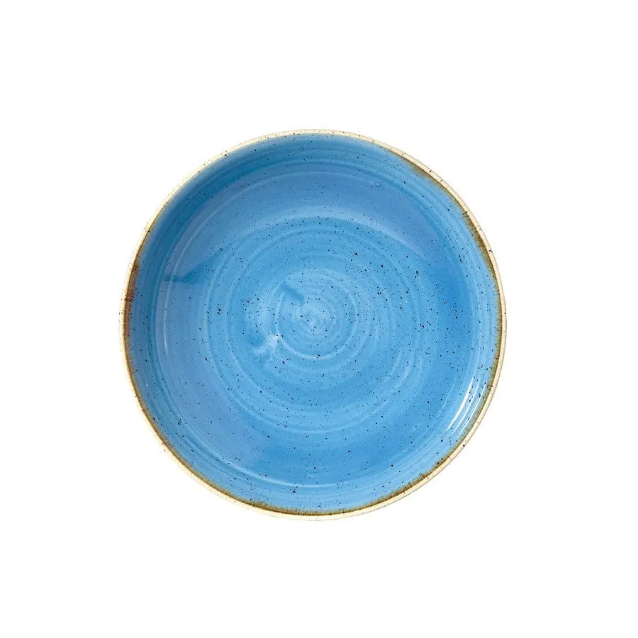 Churchill Cornflower Blue Coupe Bowl 24.8cm (12 Pack) - BH665CF 3 Churchill Cornflower Blue Coupe Bowl 24.8cm (12 Pack) - BH665CF