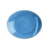 Churchill Cornflower Blue Oval Coupe Plate 19.2cm (12 Pack) - BH664CF