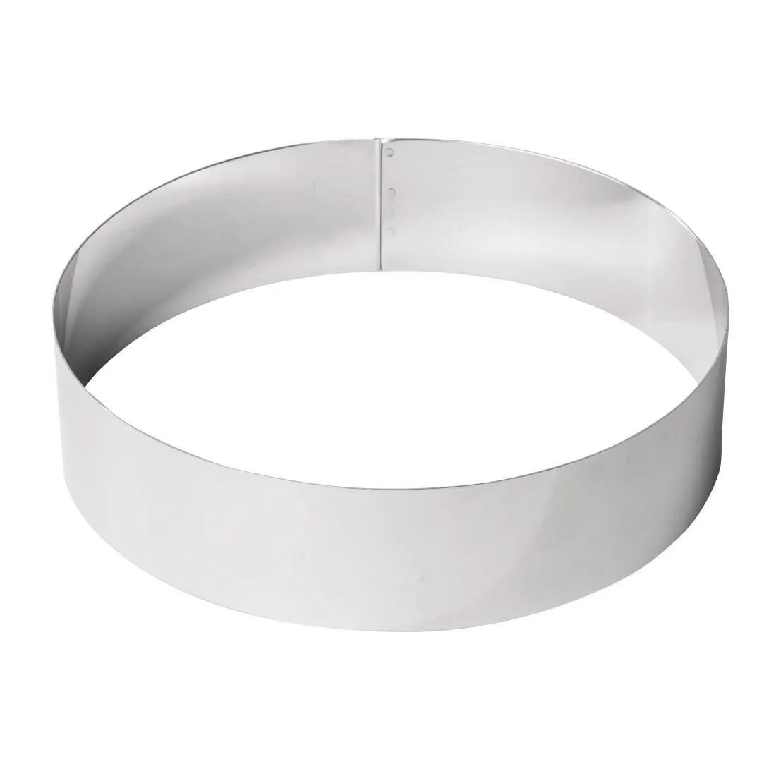 De Buyer Stainless Steel Mousse Ring 240 X 60mm - GM374 3 De Buyer Stainless Steel Mousse Ring 240 X 60mm - GM374