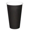 Fiesta Single Wall Takeaway Coffee Cups Black 455ml / 16oz (Pack Of 50) - GF045 -Kitchenware Outlet fiesta single wall takeaway coffee cups black 455ml 16oz pack of 50 gf045 116337 p