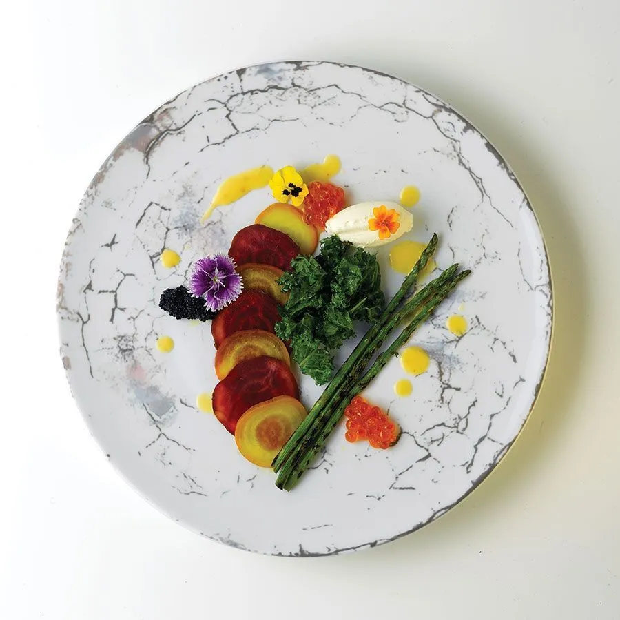 Artis Flat Coupe Plate Carrara 30cm (6 Pack) - BL054 4 Artis Flat Coupe Plate Carrara 30cm (6 Pack) - BL054 - Image 2