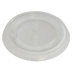 EGreen RPET Flat Lid With Straw Hole 93mm (Pack Of 1000) - FN222