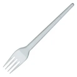 EGreen Individually Wrapped White Plastic Forks (Pack Of 500) - FP578