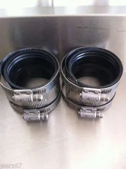 Empire Grease Trap Couplings - 110mm (2 Pack)