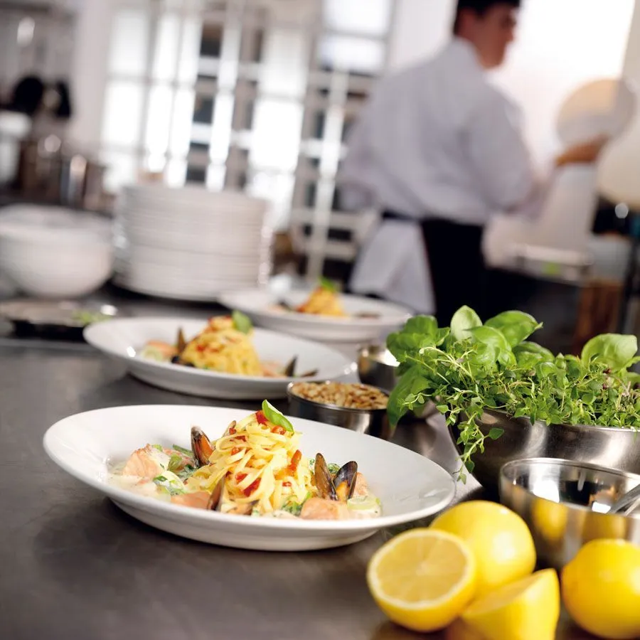 Churchill Mediterranean Mediterranean Plate White 28.5cm (12 Pack) - B1894 3 Churchill Mediterranean Mediterranean Plate White 28.5cm (12 Pack) - B1894