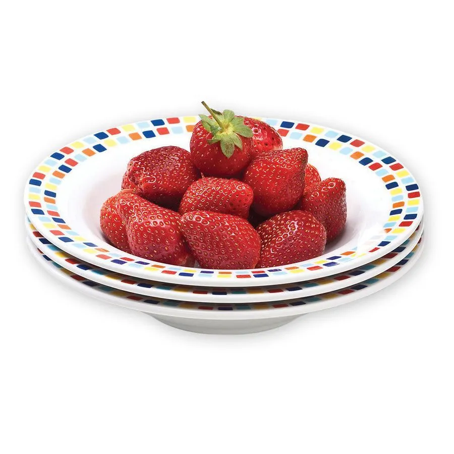 Mirage Melamine Mosaic Pasta Bowl 19.5cm 8 Inch (48 Pack) - BC033 4 Mirage Melamine Mosaic Pasta Bowl 19.5cm 8 Inch (48 Pack) - BC033 - Image 2