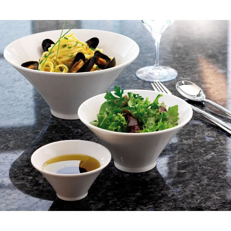 Steelite Monaco Axis Bowl White 20cm (6 Pack) - BC570 4 Steelite Monaco Axis Bowl White 20cm (6 Pack) - BC570 - Image 2