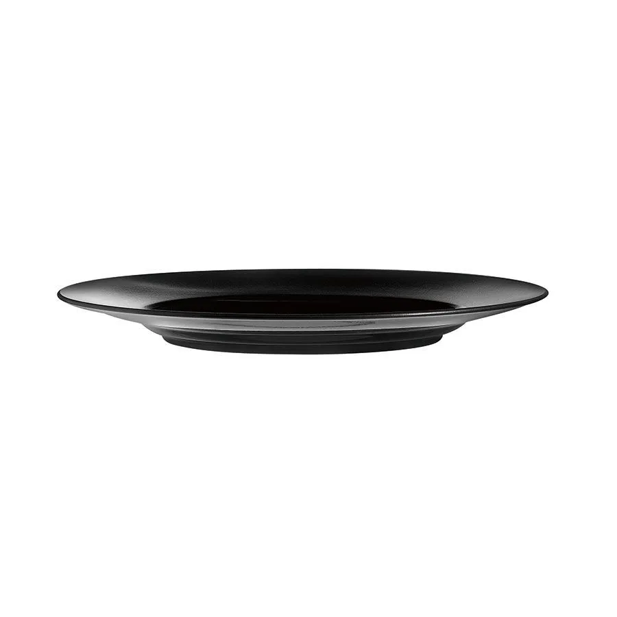 Chef And Sommelier Olea Black Plate 28.5cm (24 Pack) - BL046 4 Chef And Sommelier Olea Black Plate 28.5cm (24 Pack) - BL046 - Image 2