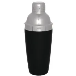 Olympia 3-Piece Cobbler Cocktail Shaker PVC Grip - CD272