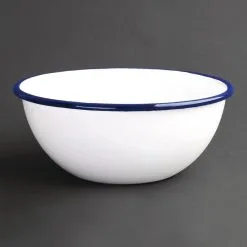 Olympia Enamel Bowls 155mm (Pack Of 6) - GM514