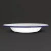 Olympia Enamel Soup Plates 245mm (Pack Of 6) - GM513