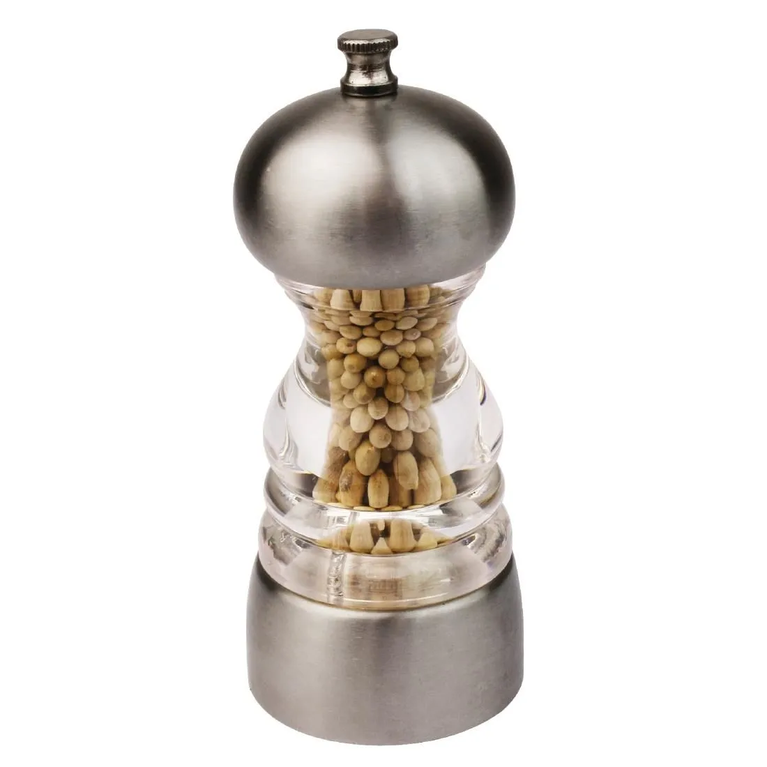 Olympia Stainless Steel Salt And Pepper Mill - GM233 3 Olympia Stainless Steel Salt And Pepper Mill - GM233