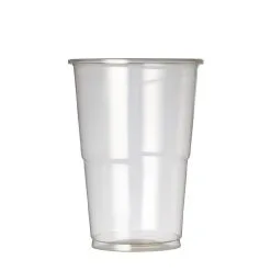 Plastico Premium Disposable Half Pint Glasses CE Marked 284ml (Pack Of 1000) - CP890