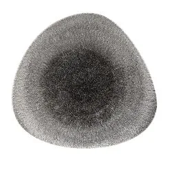 Churchill Quartz Black TriangleShallow Bowl 9.4 X 6.15 Inch (12 Pack) - BK984