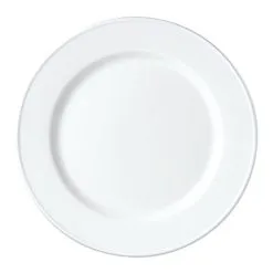 Steelite Simplicity Plate White 23cm (24 Pack) - B4396
