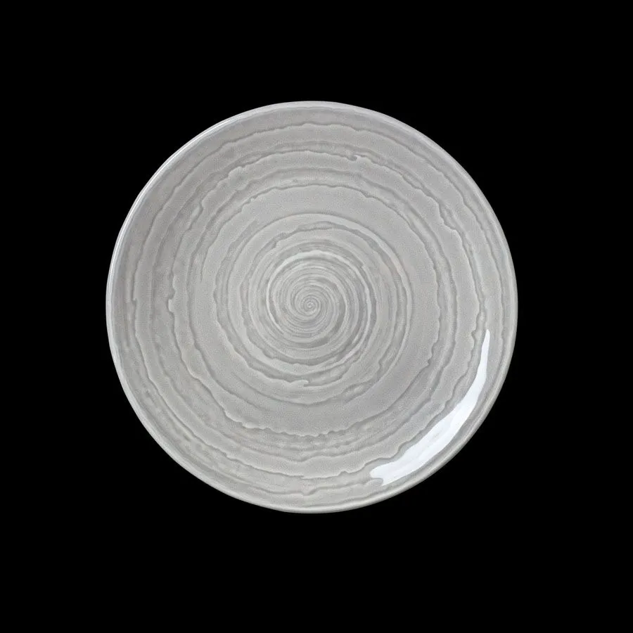 Steelite Scape Coupe Plate Grey 20.25cm (12 Pack) - BK648GR 3 Steelite Scape Coupe Plate Grey 20.25cm (12 Pack) - BK648GR