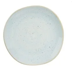 Churchill Stonecast Duck Egg Organic Round Plate (12 Pack) - BK407