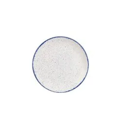 Churchill Stonecast Hints Indigo Coupe Plate (12 Pack) - BK431