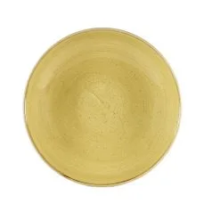 Churchill Stonecast Mustard Coupe Large Bowl 12inch (6 Pack) - BK959