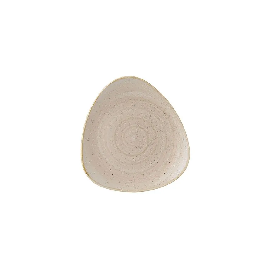 Churchill Stonecast Nutmeg Cream 7inch Triangle Plate (12 Pack) - BJ151 3 Churchill Stonecast Nutmeg Cream 7inch Triangle Plate (12 Pack) - BJ151