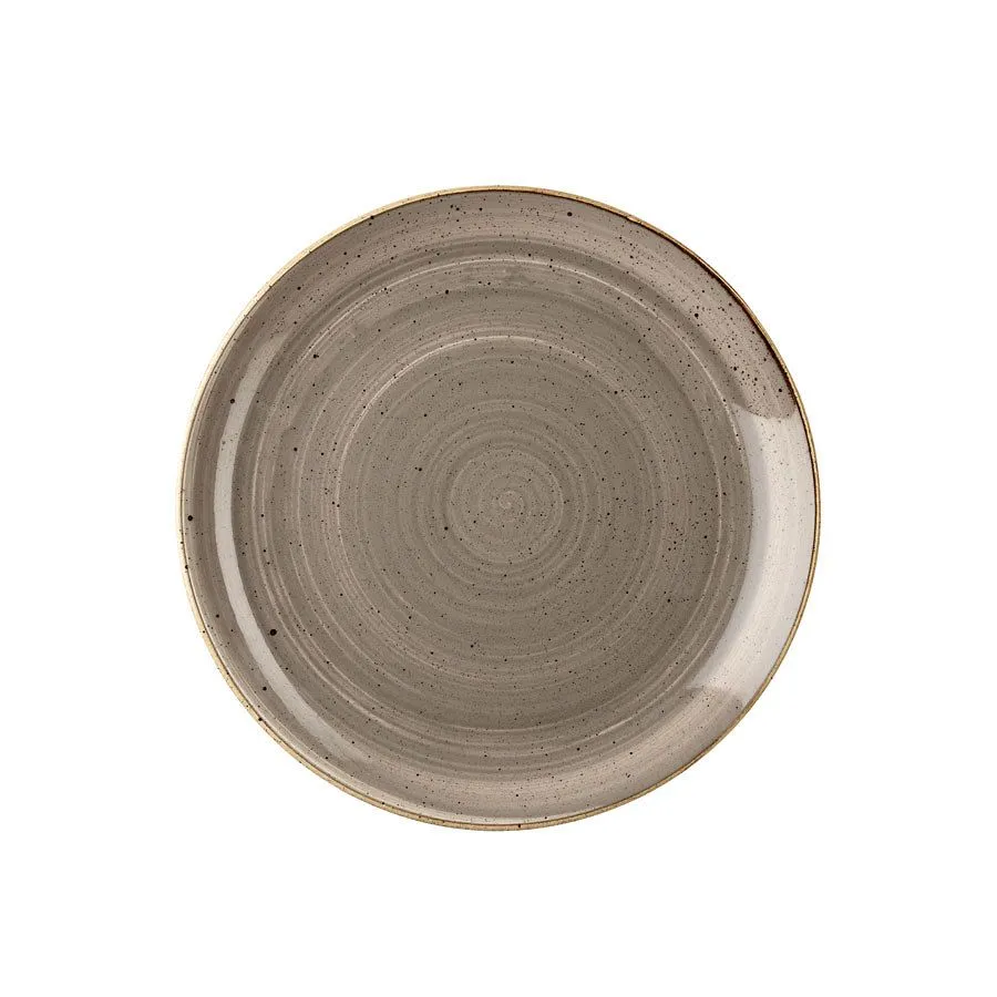 Churchill Stonecast Peppercorn Grey Coupe Plate 28.8cm (12 Pack) - BH653PG 3 Churchill Stonecast Peppercorn Grey Coupe Plate 28.8cm (12 Pack) - BH653PG