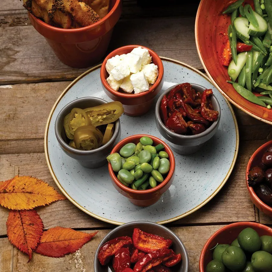 Churchill Stonecast Peppercorn Grey Coupe Plate 28.8cm (12 Pack) - BH653PG 4 Churchill Stonecast Peppercorn Grey Coupe Plate 28.8cm (12 Pack) - BH653PG - Image 2