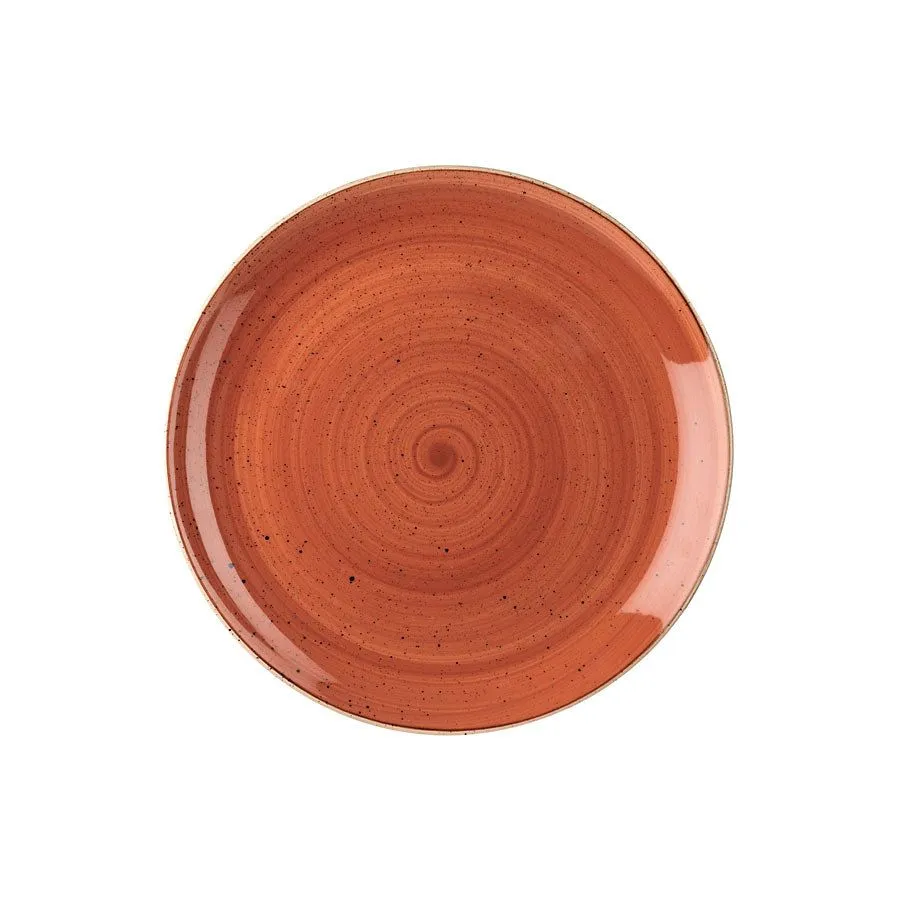 Churchill Stonecast Spiced Orange Coupe Plate 28.8cm (12 Pack) - BH653SO 3 Churchill Stonecast Spiced Orange Coupe Plate 28.8cm (12 Pack) - BH653SO