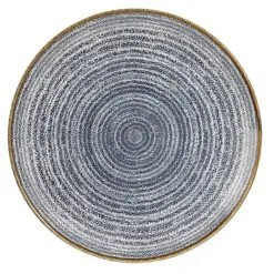 Churchill Studio Prints Slate Blue Coupe Plate 28.8cm (12 Pack) - BK381