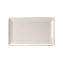 Steelite Taste Plate Rectangular White 16.75 X 27cm (6 Pack) - BD504