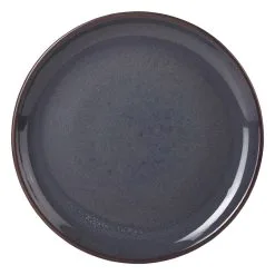 Genware Terra Stoneware Rustic Blue Plate 19cm (12 Pack) - BJ104