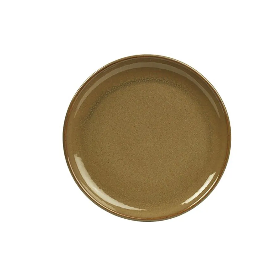 Genware Terra Stoneware RusticBrown Coupe Plate 24cm (12 Pack) - BJ132 3 Genware Terra Stoneware RusticBrown Coupe Plate 24cm (12 Pack) - BJ132