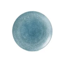 Churchill Topaz Blue Coupe Plate 10inch (12 Pack) - BJ368