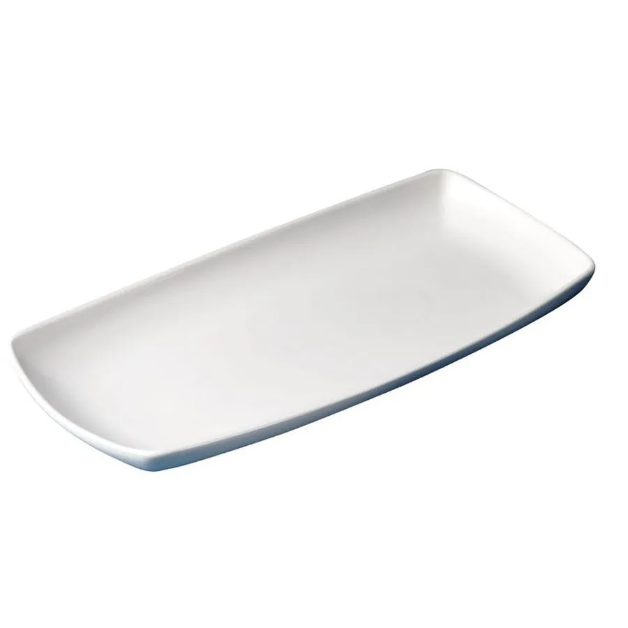 Churchill X Squared Plate Rectangular White 14.3 X 29.5cm (12 Pack) - B8254 3 Churchill X Squared Plate Rectangular White 14.3 X 29.5cm (12 Pack) - B8254